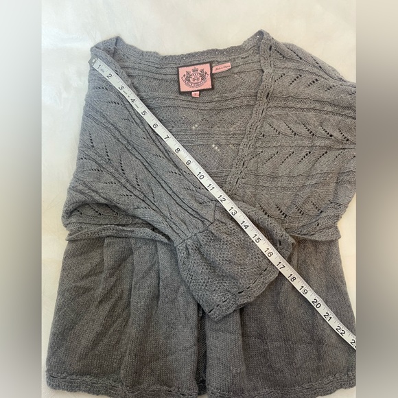 Vintage juicy couture Y2K bell sleeve cardigan size S - Picture 8 of 9